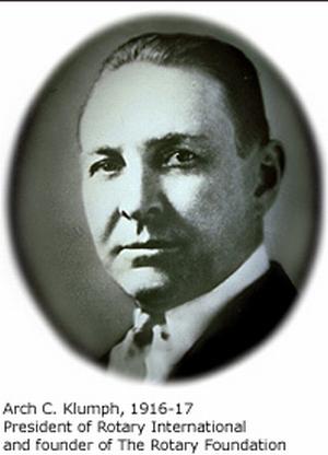 Arch C. Klumph, 1916-17